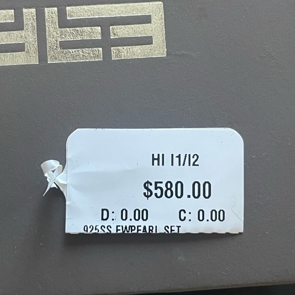 Effy Freshwater Pearl Necklace Bracelet Earrings Set 925 Silver - Picture 7 of 8